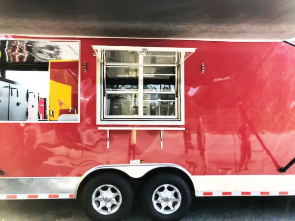 2025 Southern Dimensions 26' Red Concession trailer-Smoker w-Bathroom (SDG-220) - Image 2